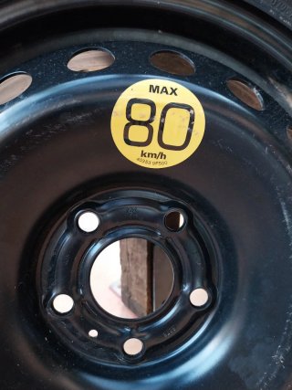 Rueda de repuesto Continental T 115/70 R16 92M