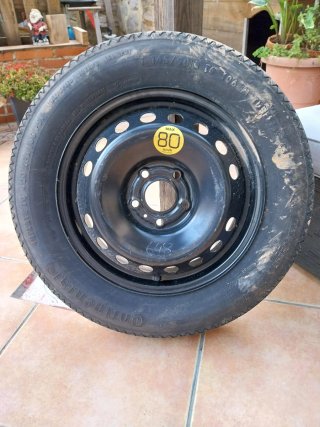 Rueda de repuesto Continental T 115/70 R16 92M