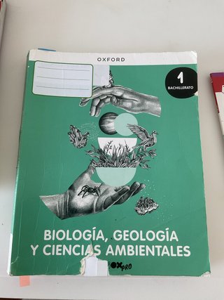 Biología, Geología y CC. Ambientales 1º Bachill...