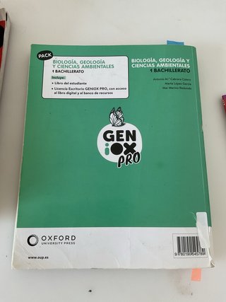 Biología, Geología y CC. Ambientales 1º Bachill...