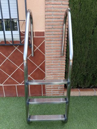 Escalera Piscina Acero Inoxidable