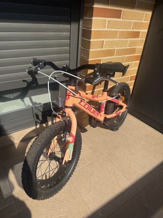 Bicicleta infantil segura y resistente