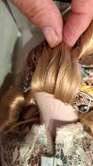 Muñeca Porcelana Josefina y Ramón Inglés