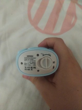 Masajeador Facial Miniso Pata de Gato Azul