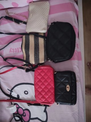 Lote 5 Bolsos Mujer POR 15 O SUELTOS. A 3 EUROS