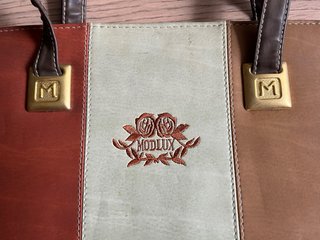 Bolso de piel Modlux multicolor