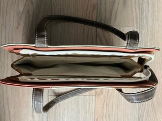 Bolso de piel Modlux multicolor