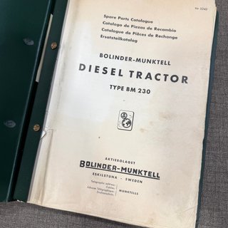 Catálogo Recambios Bolinder-Munktell BM