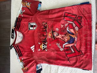 Maglia Adidas One Piece Monkey D. Luffy Taglia L