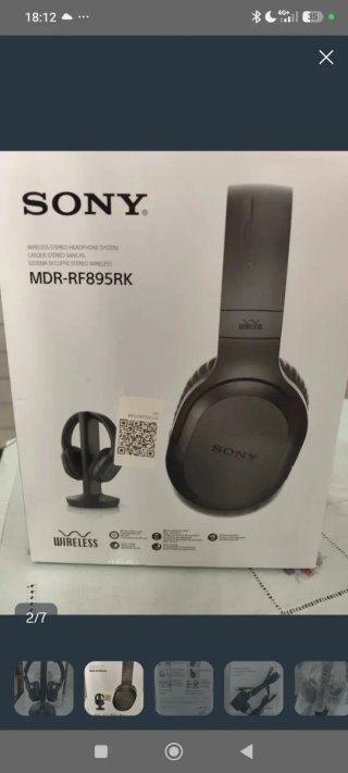 Cascos Inalámbricos Sony Negros