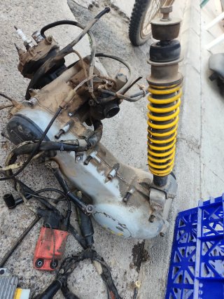 Motor e instalación Piaggio NGR Sport
