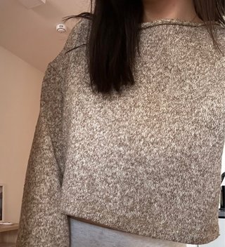 Jersey beige Zara