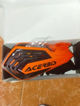 Protector Manillar Acerbis Naranja