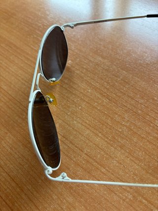 Gafas de sol Alain Afflelou blancas y marrones