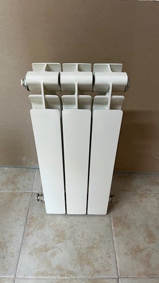 Radiador de Agua Aluminio Blanco