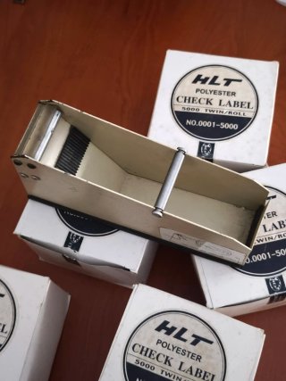 5 Cajas Etiquetas Poliéster HLT