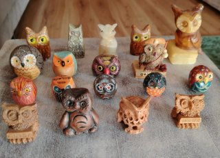 Colección búhos decorativos