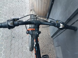 Bicicleta Montaña B-PRO 24 Negra/Naranja
