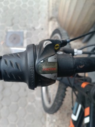 Bicicleta Montaña B-PRO 24 Negra/Naranja