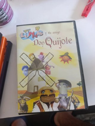 DVD Los Lunnis y su amigo Don Quijote