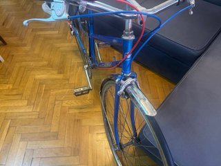 Bicicleta Clásica Azul