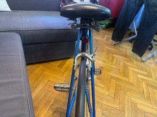 Bicicleta Clásica Azul