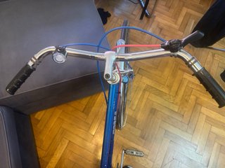 Bicicleta Clásica Azul