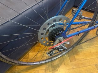 Bicicleta Clásica Azul