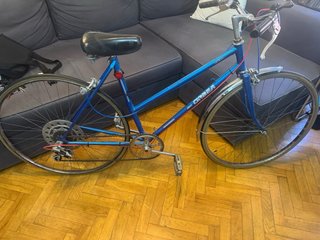 Bicicleta Clásica Azul