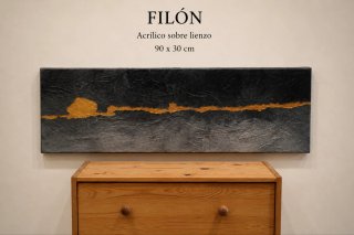 Filón - Acrílico sobre lienzo 90x30cm