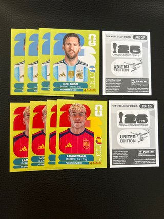 10 Figurine Panini FIFA World Cup 2026 Messi