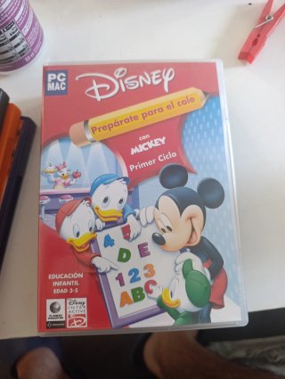 DVD Infantil Disney Prepárate para el cole