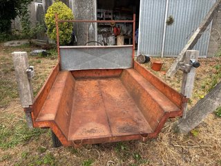 Remolque para motocultor