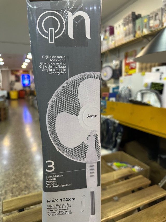 Ventilador de Pie Argon 72x107cm 45W