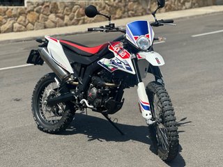 Aprilia RX 125 Enduro Blanca Roja Azul