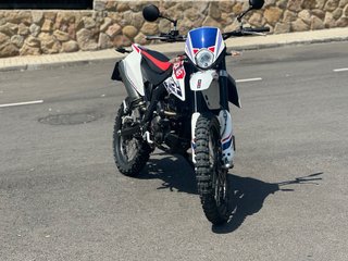 Aprilia RX 125 Enduro Blanca Roja Azul