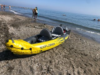 Kayak hinchable K2 Explorer 2 personas 3 asientos
