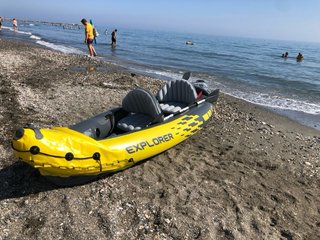 Kayak hinchable K2 Explorer 2 personas 3 asientos