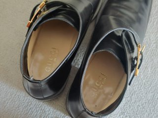 Gucci Chukka Boots 38C Neri