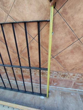 Reja de seguridad hierro ventana