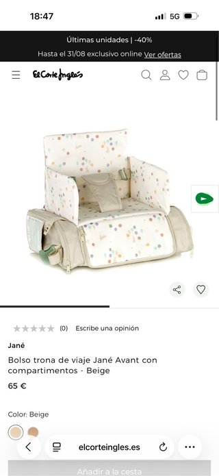 Trona portátil Jane
