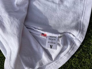 Camiseta Vlone S Hombre Blanca