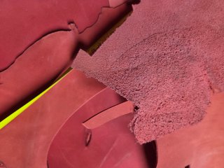 Trozos de Piel Roja