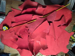 Trozos de Piel Roja