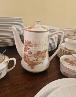 Vajilla Pontesa 12 servicios + juego café