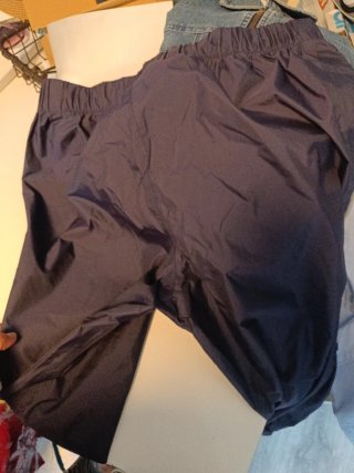 Pantalón de agua azul