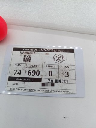Set 3 Bolas Petanca E-KLYPS Negra, 74/ 690
