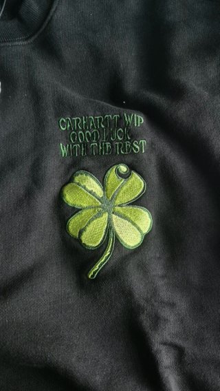Felpa Carhartt WIP Clover Nera