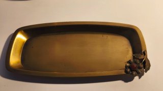 Conjunto Tocador Vintage Dorado
