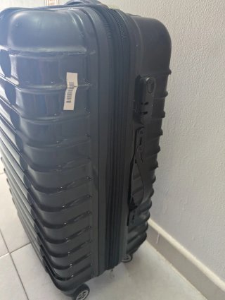 Maleta de viaje 4 ruedas negra